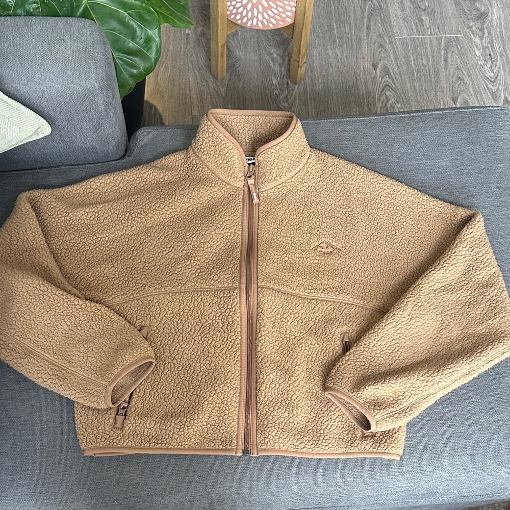 TNA polar Tec fleece full zip